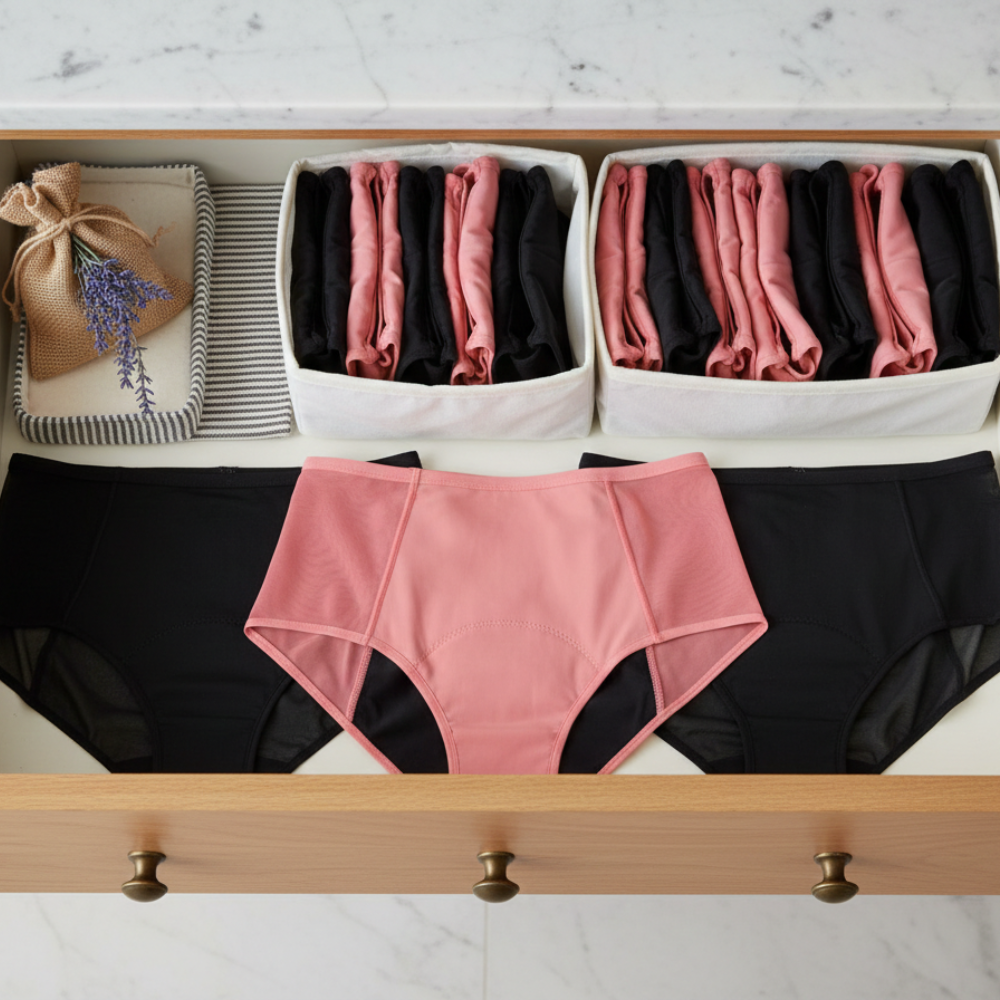 תחתוני קיקס רב-פעמיים למניעת בריחת שתן